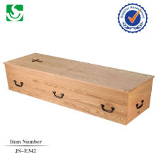 standard solid wood coffin